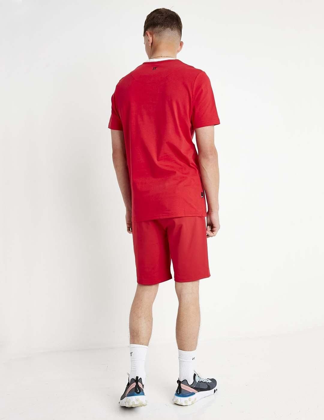 Camiseta 11 Degrees Cut And Sew Rojo - Bicos de Fío