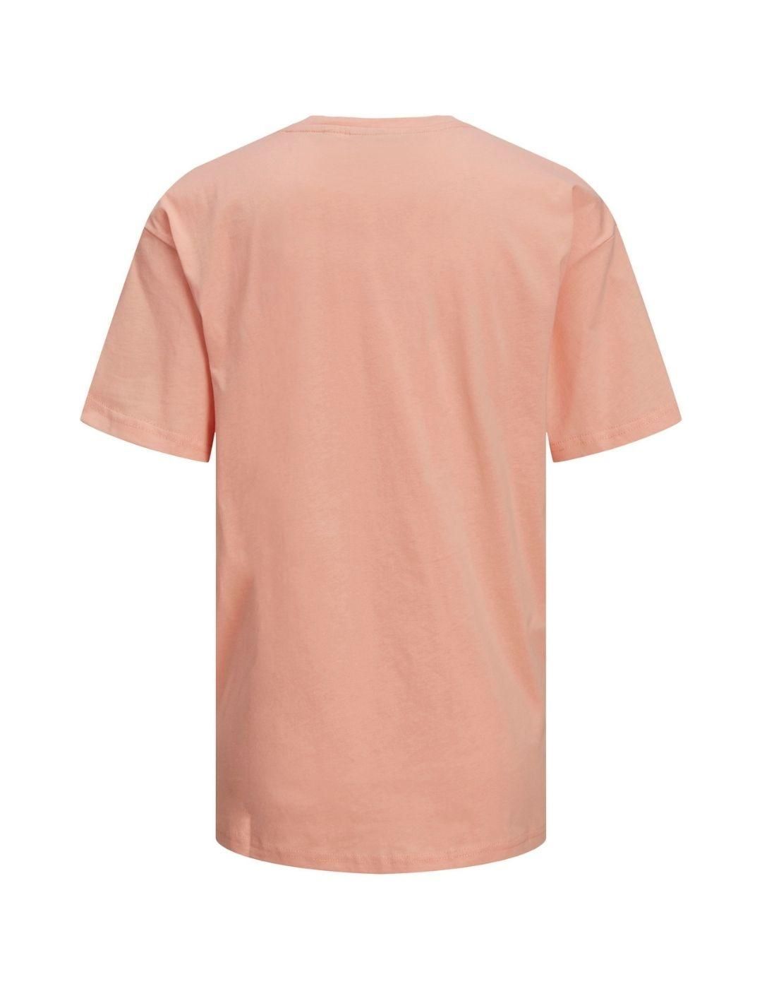 Camiseta JJXX Jxella Anna Fierce Rosa - Bicos de Fío