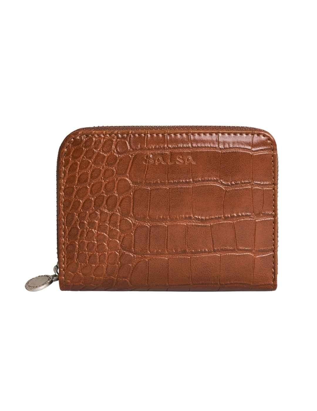 Cartera Salsa Jeans Marrón - Bicos de Fío