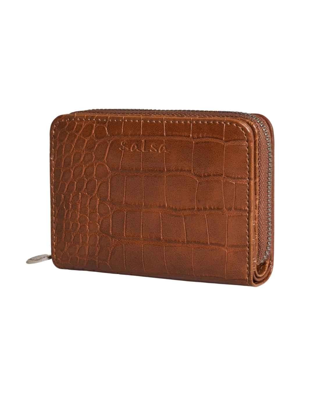 Cartera Salsa Jeans Marrón - Bicos de Fío