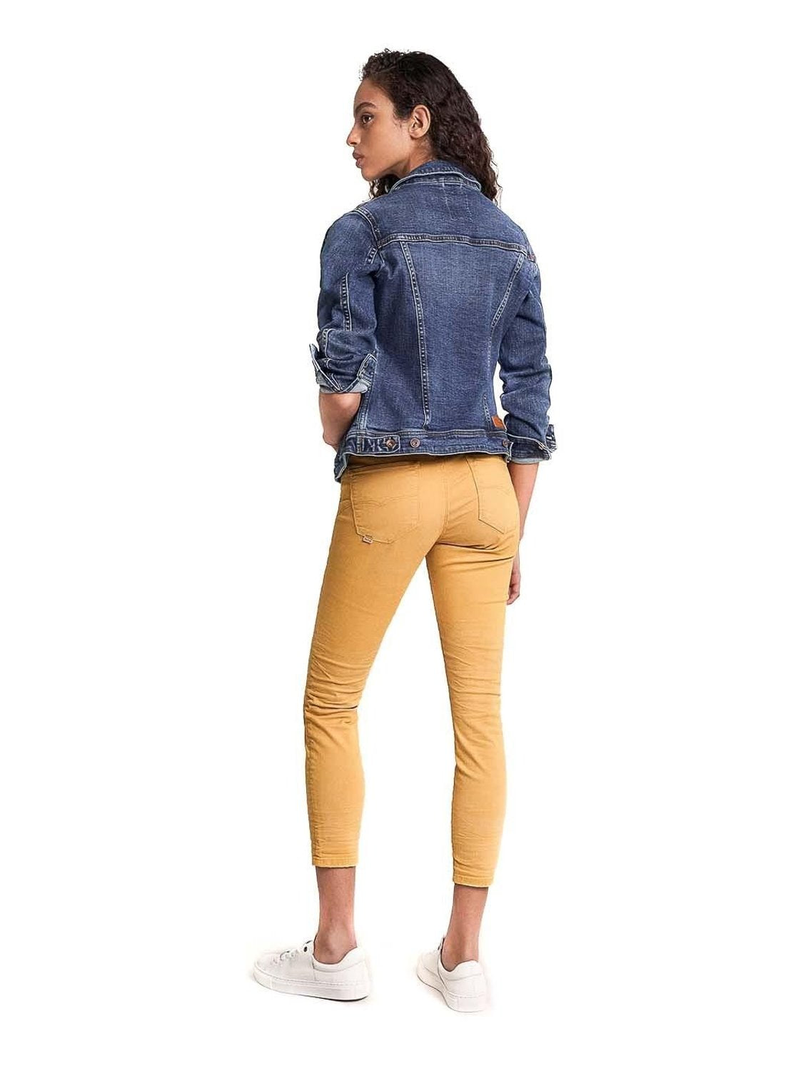 Cazadora vaquera Salsa Jeans Slim Fit Azul - Bicos de Fío