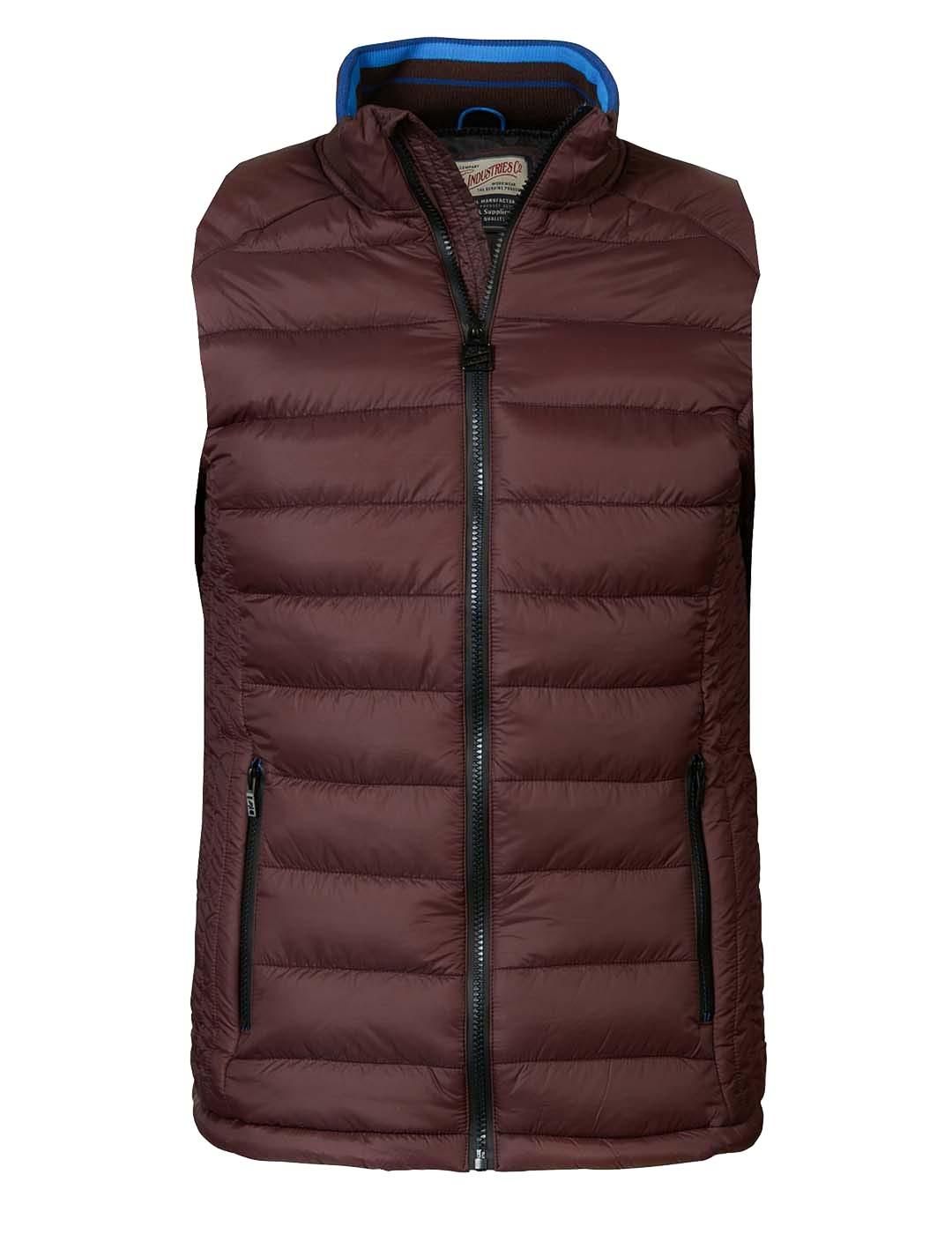 Chaleco Petrol Industries Waistcoat Padded Dark Burgundy - Bicos de Fío