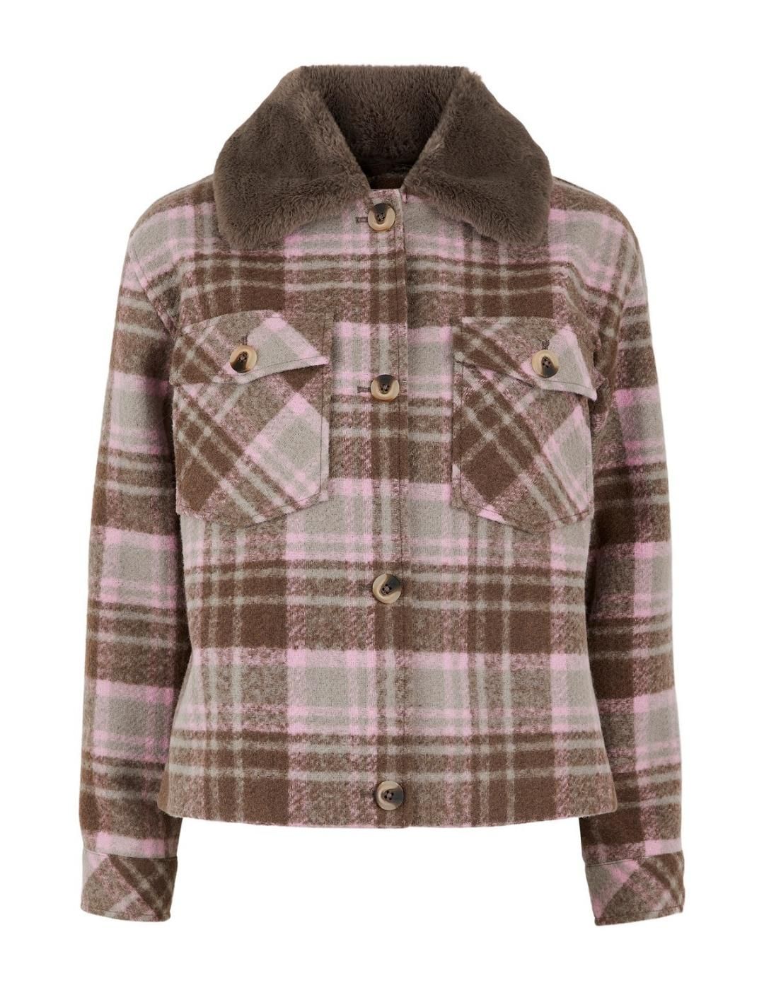 Chaqueta Pieces Pcerina Lavender - Bicos de Fío