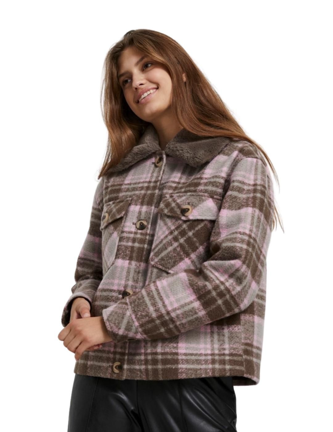 Chaqueta Pieces Pcerina Lavender - Bicos de Fío