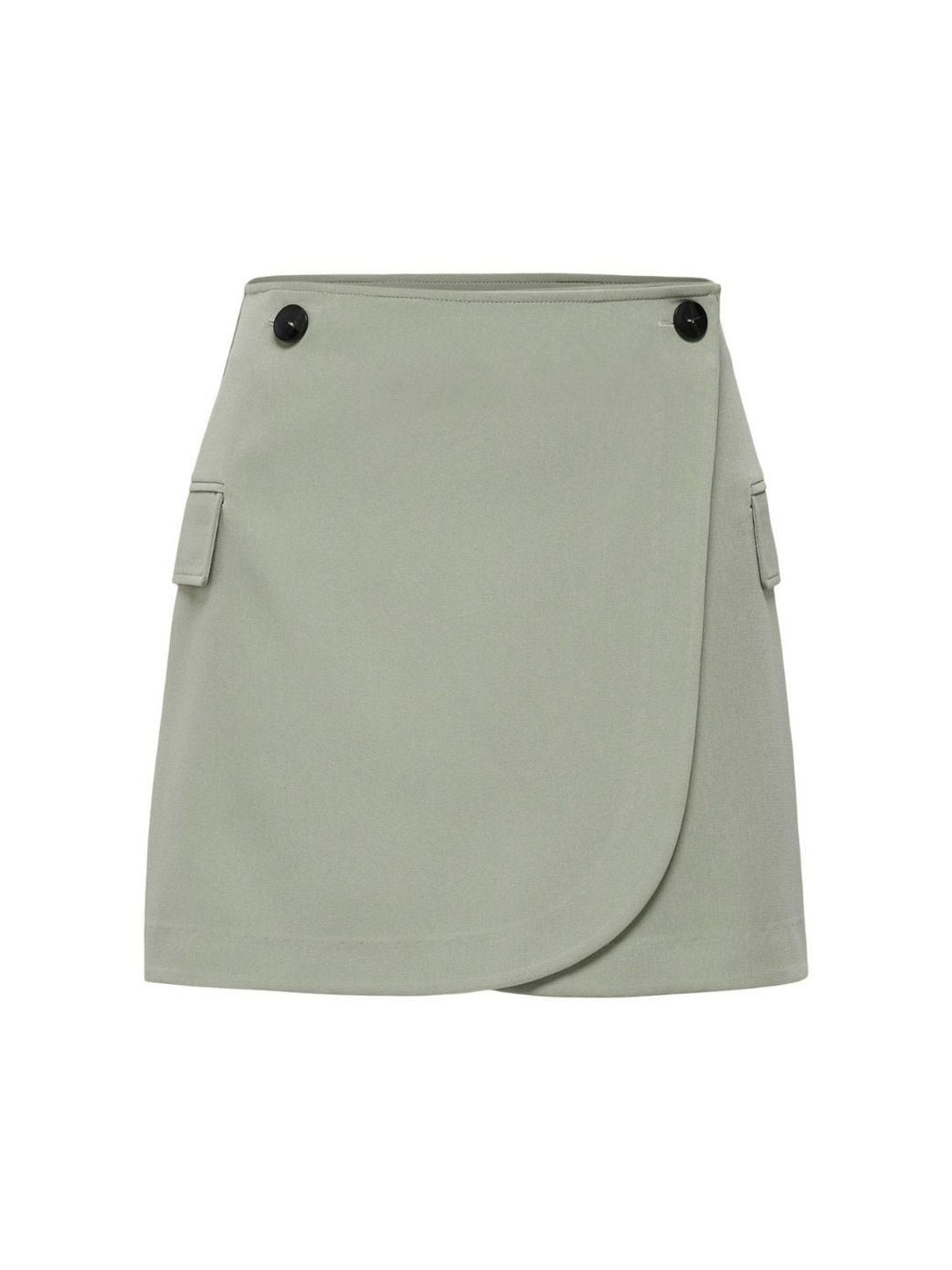Falda corta Only Onlmaia Seagrass - Bicos de Fío