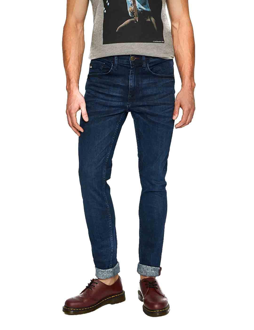 Jeans BLEND Gastado Rodillas Denim - Bicos de Fío