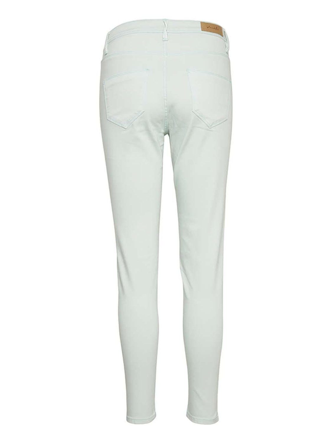 Jeans BLENDSHE Bright Crazy Crop Agua - Bicos de Fío