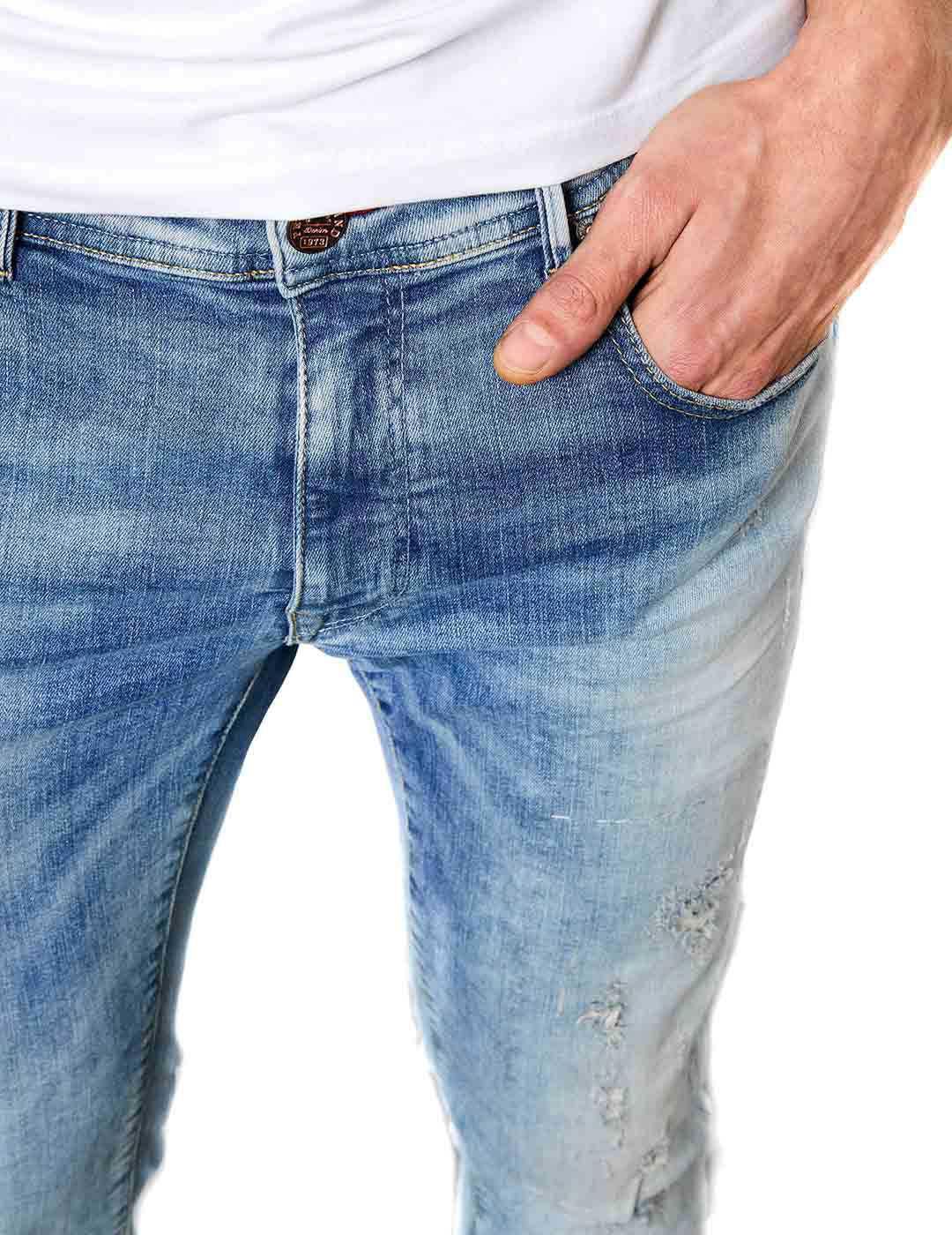 Jeans PETROL Seaham Ripped - Bicos de Fío