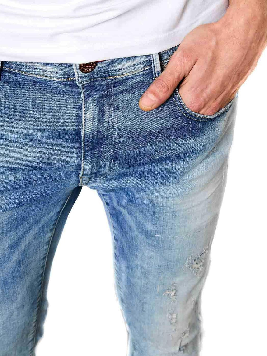 Jeans PETROL Seaham Ripped - Bicos de Fío