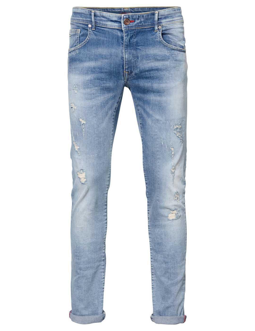 Jeans PETROL Seaham Ripped - Bicos de Fío