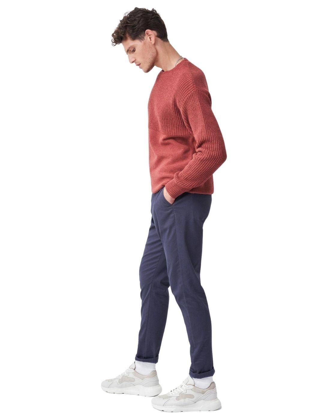 Jersey de malla Salsa Jeans Rojo - Bicos de Fío