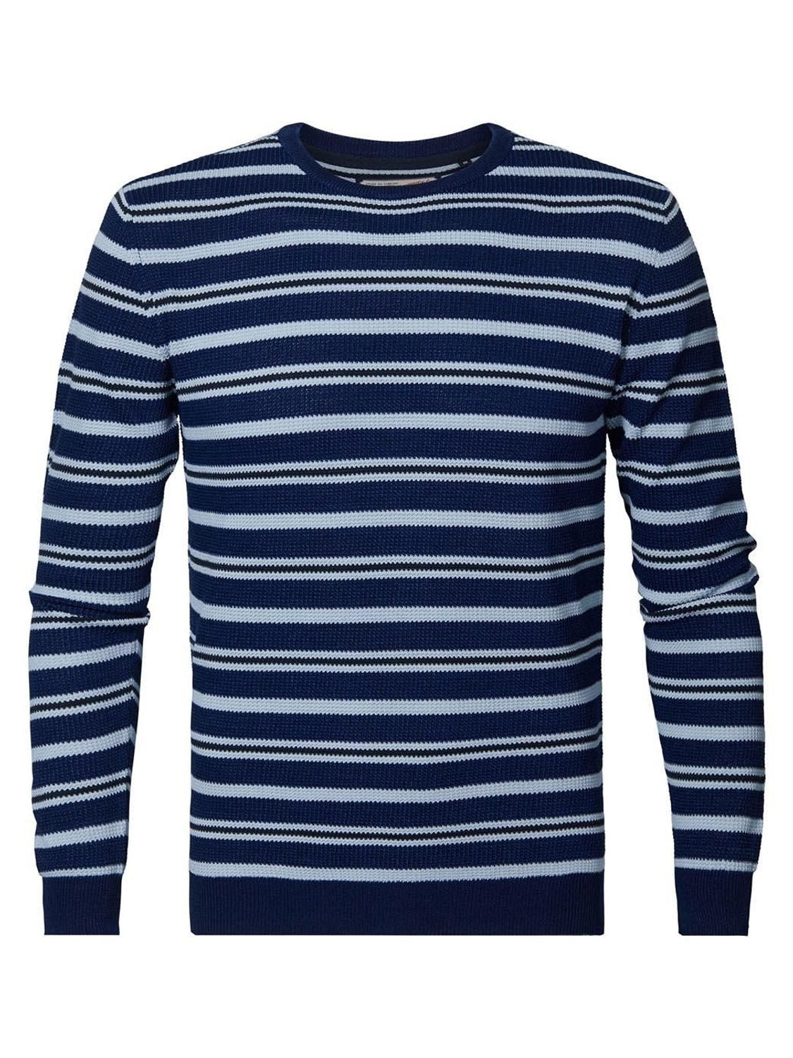 Jersey de rayas Petrol Industries Azul Marino - Bicos de Fío