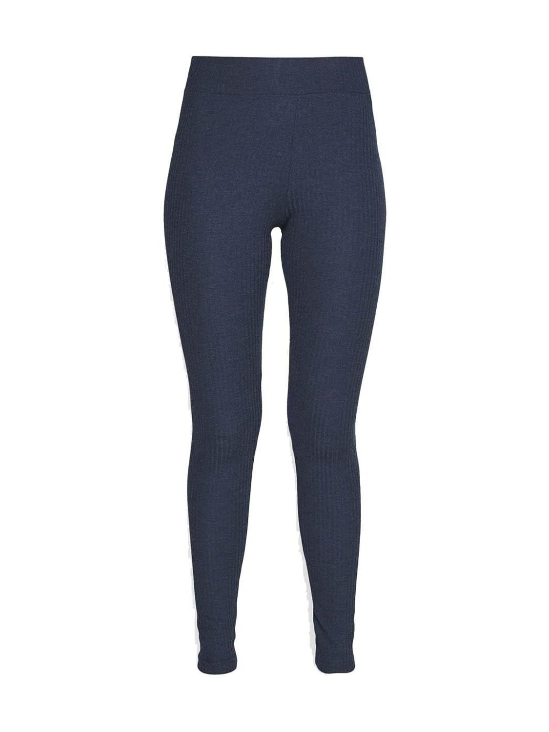 Legging Pieces PCRibbi Azul - Bicos de Fío