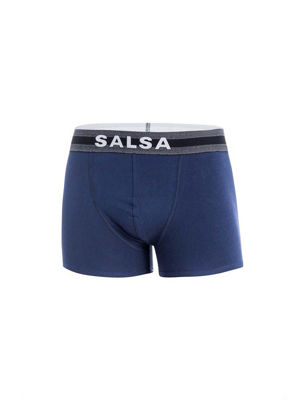 Pack Boxers SALSA Marino Gris - Bicos de Fío