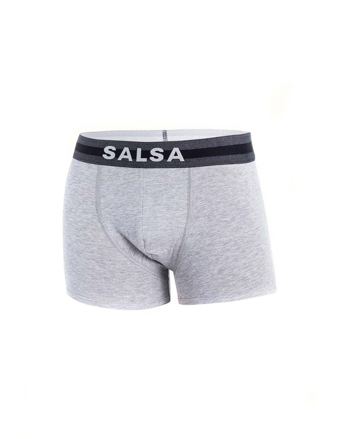 Pack Boxers SALSA Marino Gris - Bicos de Fío