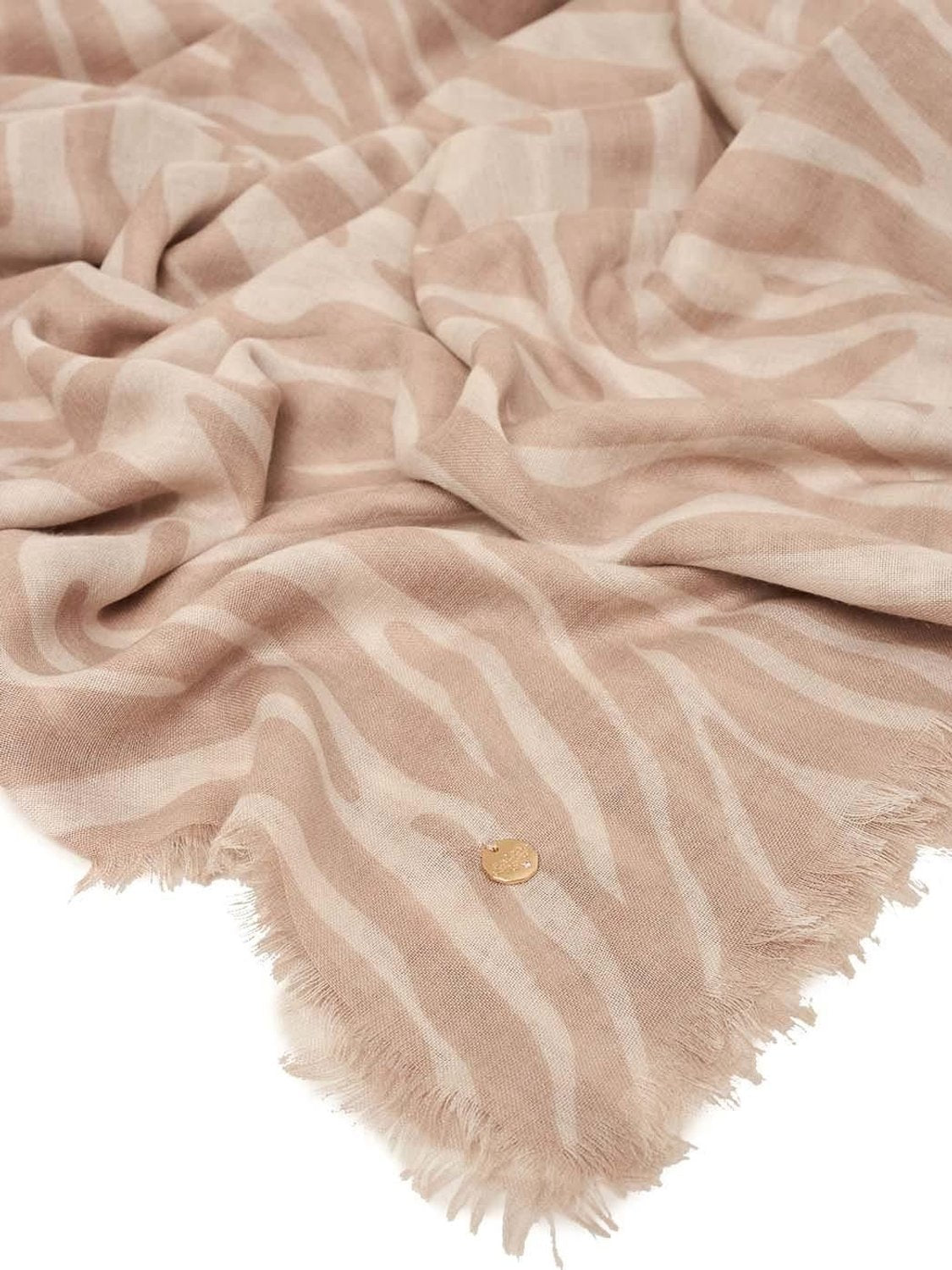 Pack Salsa Jeans Pañuelo Zebra y Monedero Beige - Bicos de Fío