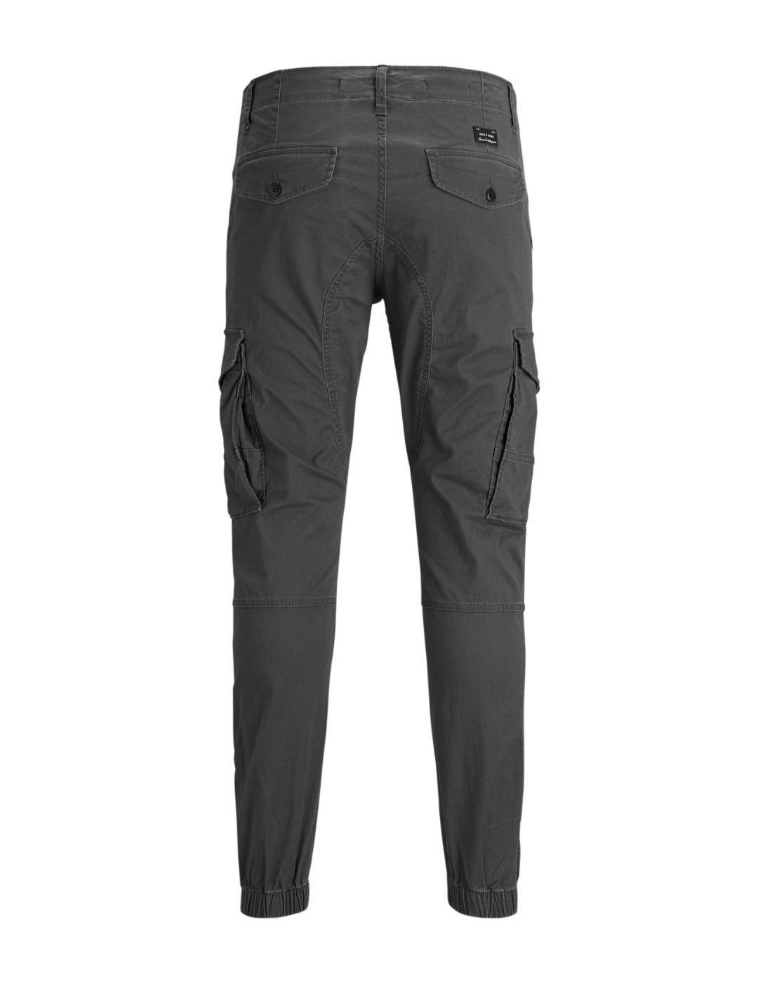 Pantalón cargo Jack and Jones JJFlake Asphalt - Bicos de Fío