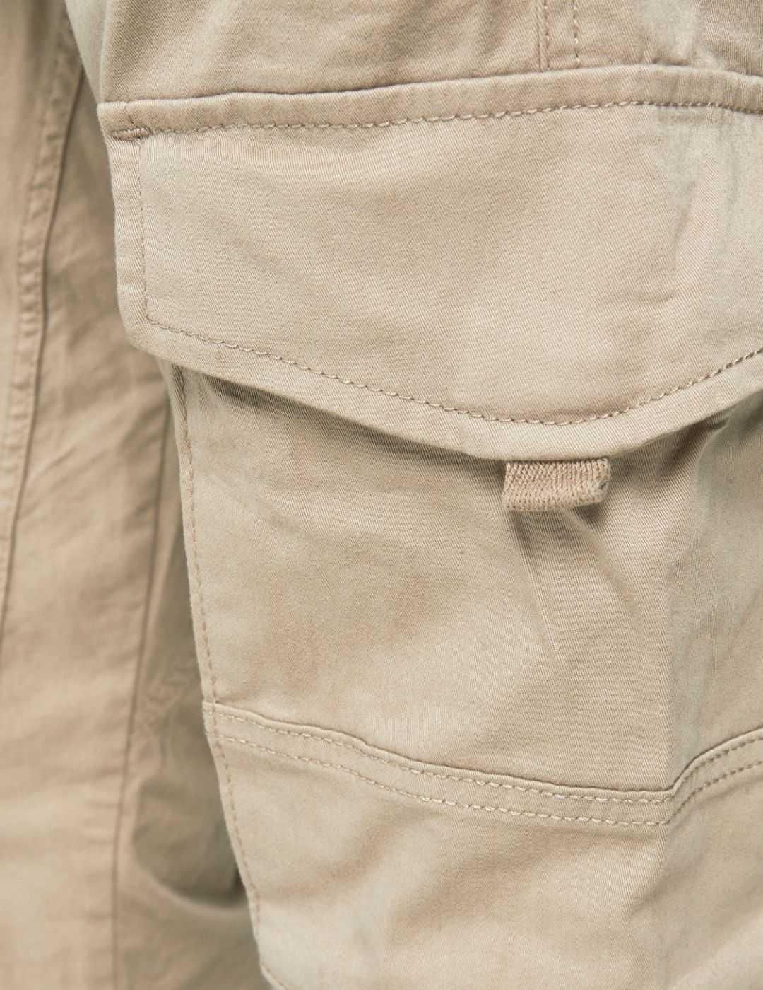 Pantalón cargo Jack and Jones JJFlake Beige - Bicos de Fío