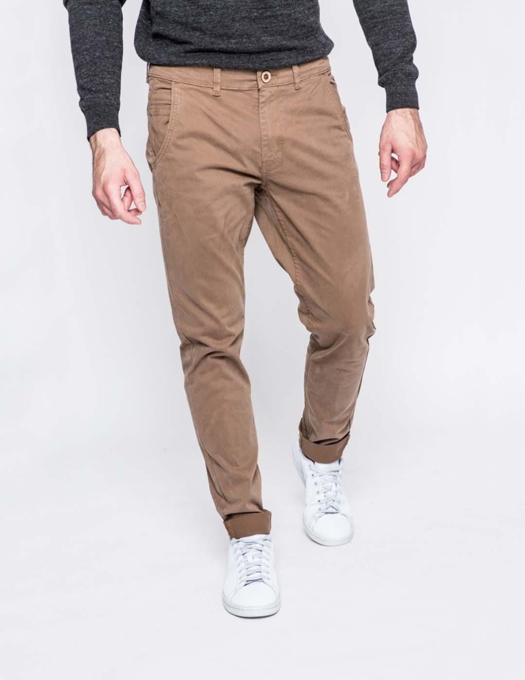 Pantalón Chino Blend Marrón - Bicos de Fío