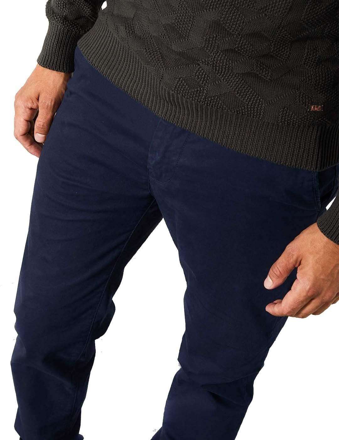 Pantalón chino Petrol Industries Marino - Bicos de Fío