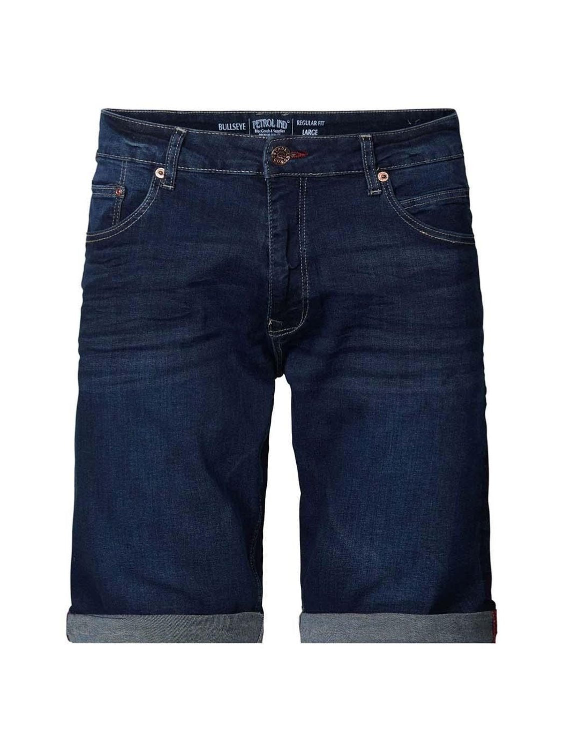 Pantalón corto Petrol Industries Bullseye Dark Blue - Bicos de Fío