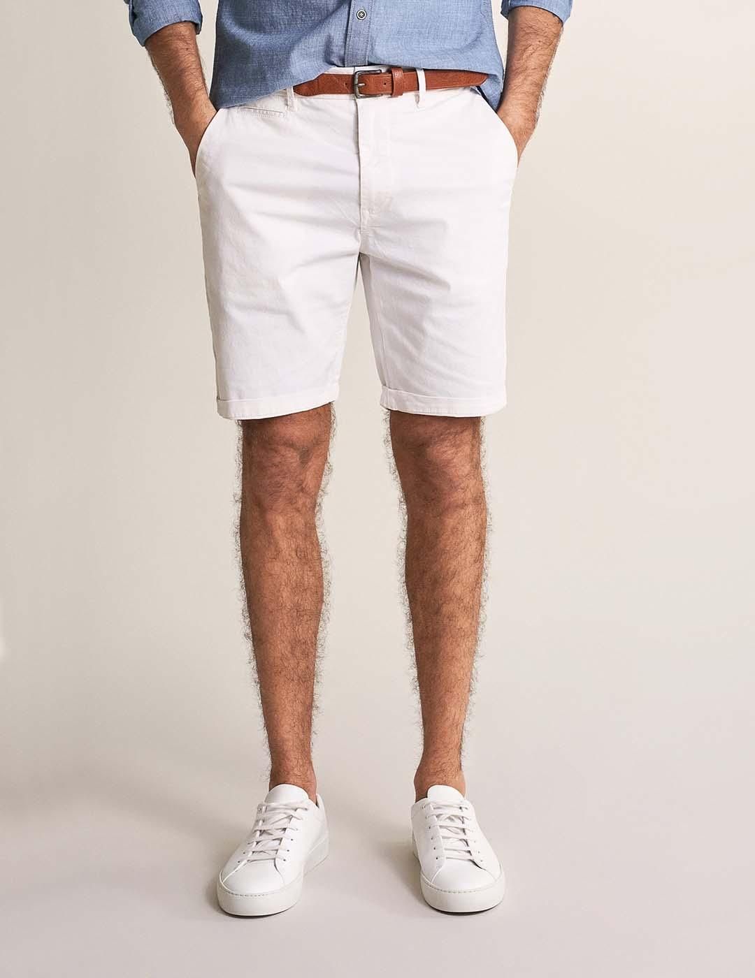 Pantalón corto Salsa Jeans Blanco - Bicos de Fío