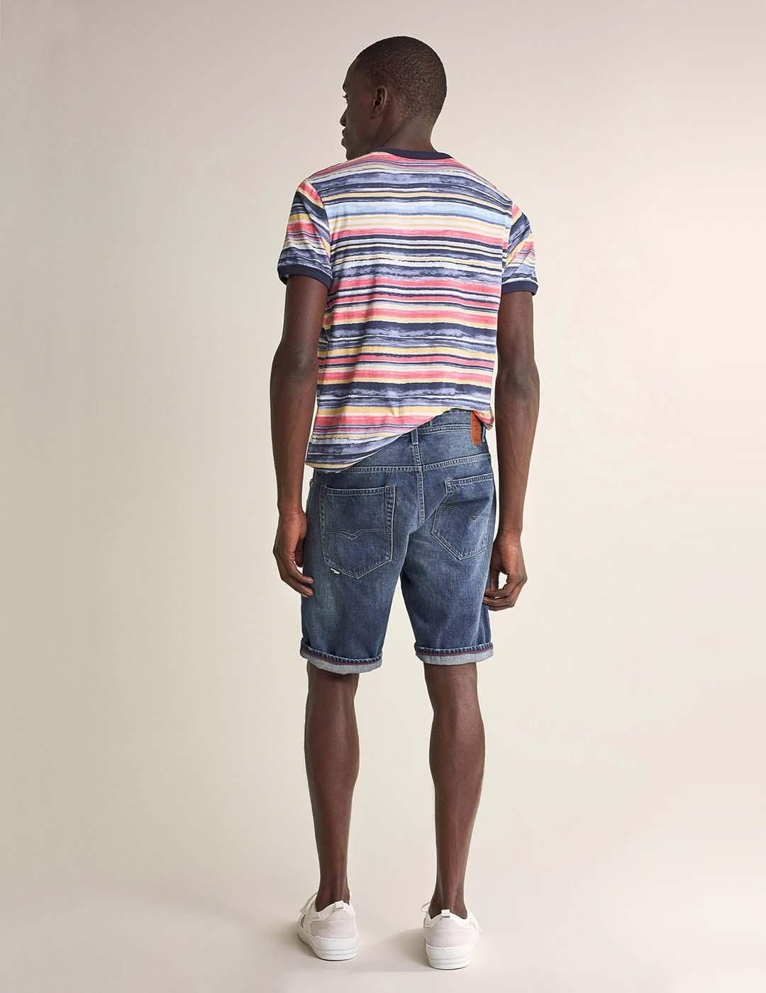 Pantalón corto Salsa Jeans Loose Denim - Bicos de Fío