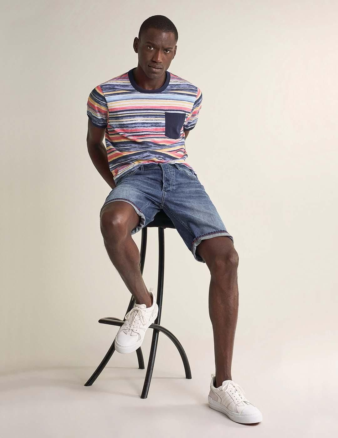 Pantalón corto Salsa Jeans Loose Denim - Bicos de Fío