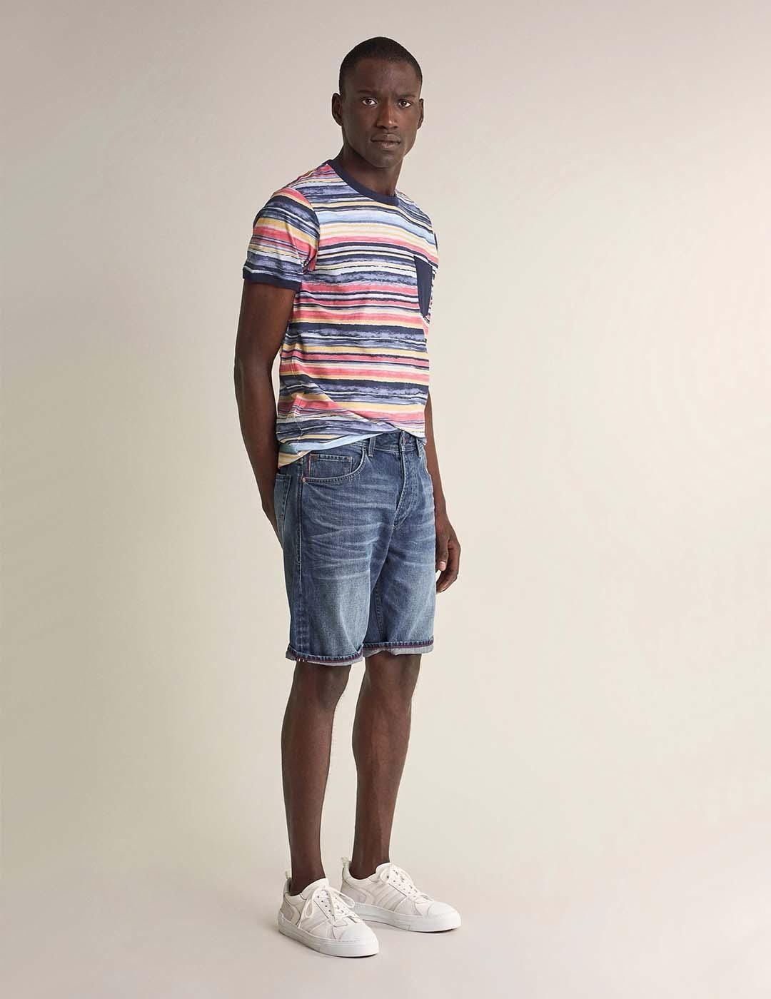 Pantalón corto Salsa Jeans Loose Denim - Bicos de Fío