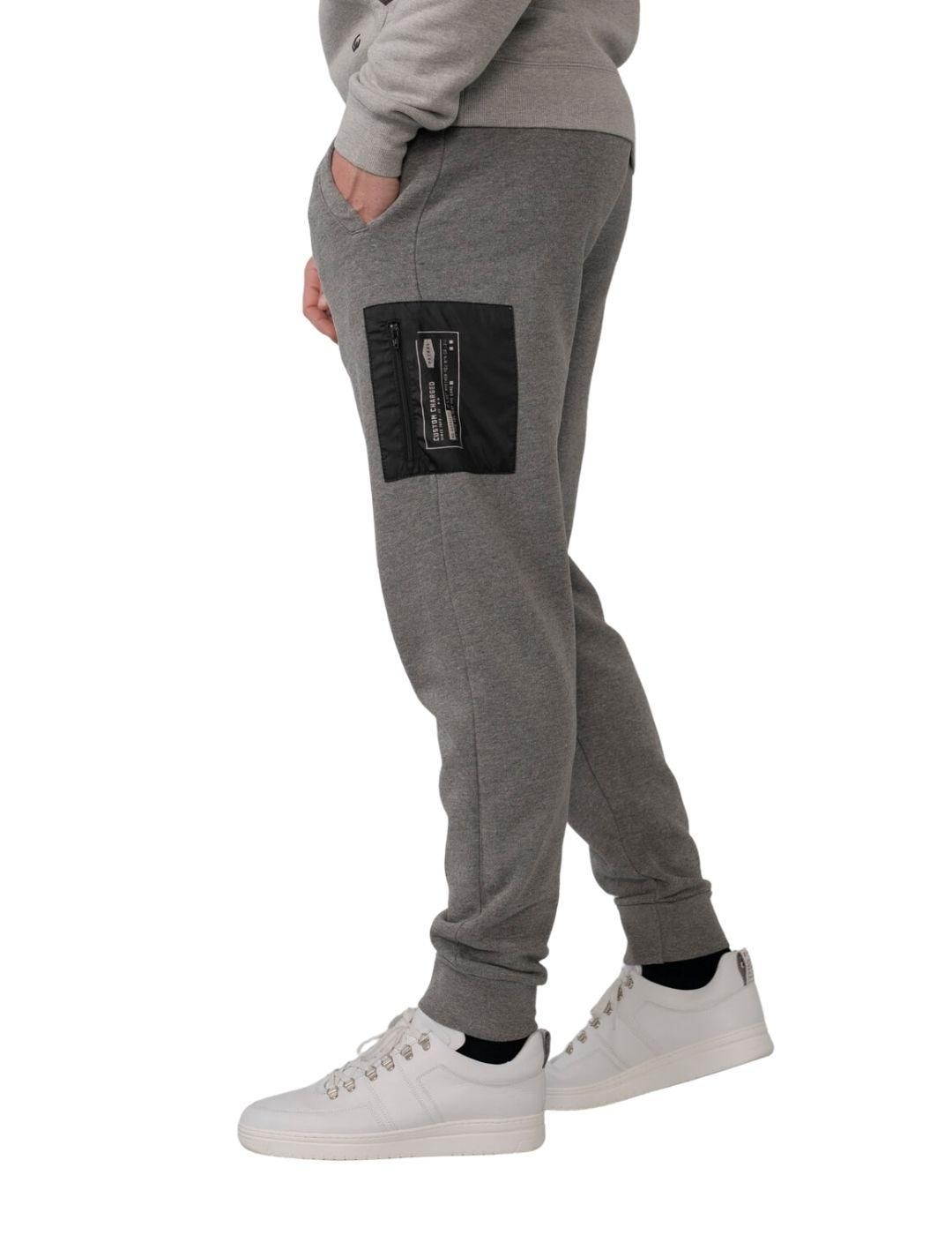 Pantalón jogger Petrol Industries Gris - Bicos de Fío