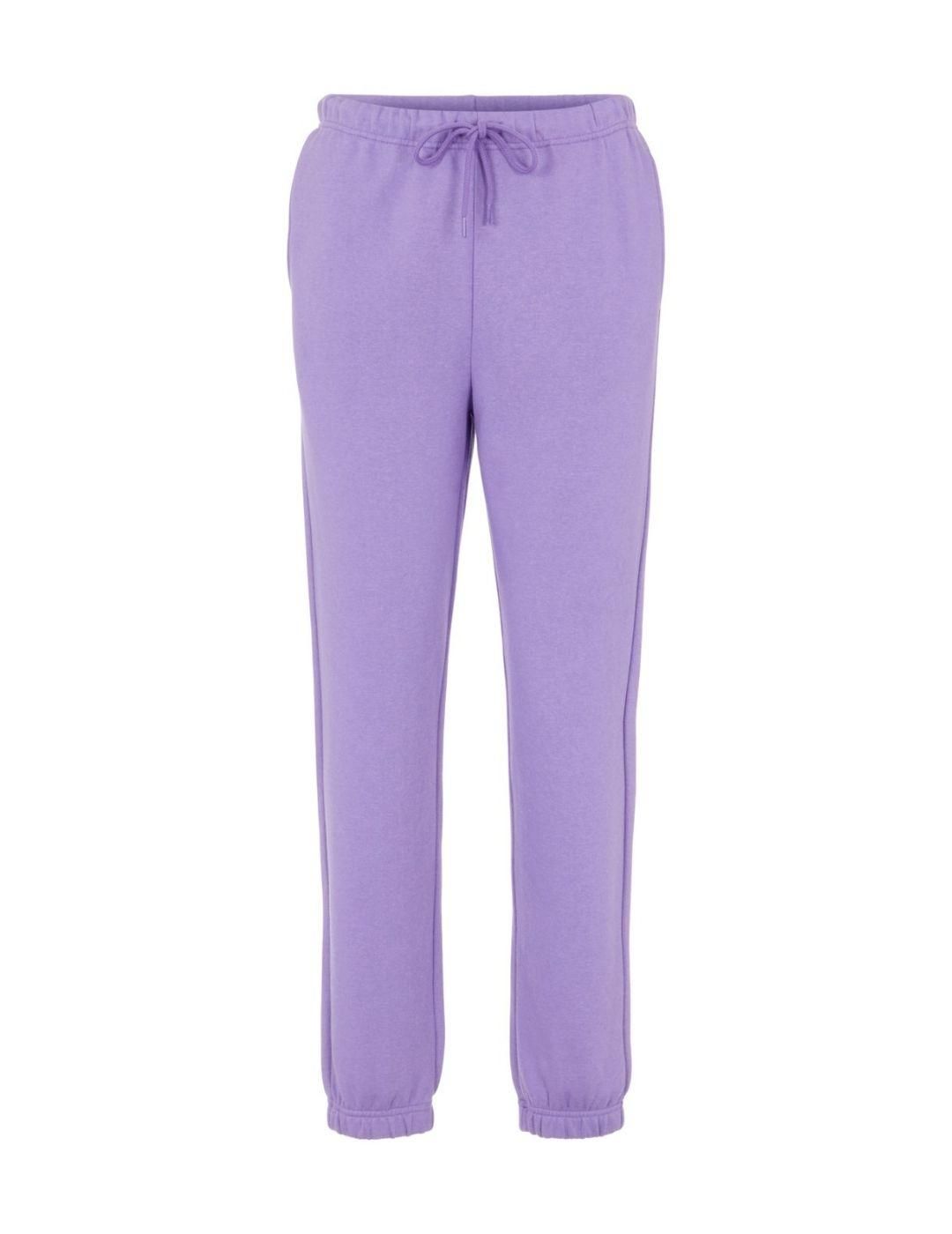 Pantalón Pieces Pcchilli Noos Lila - Bicos de Fío
