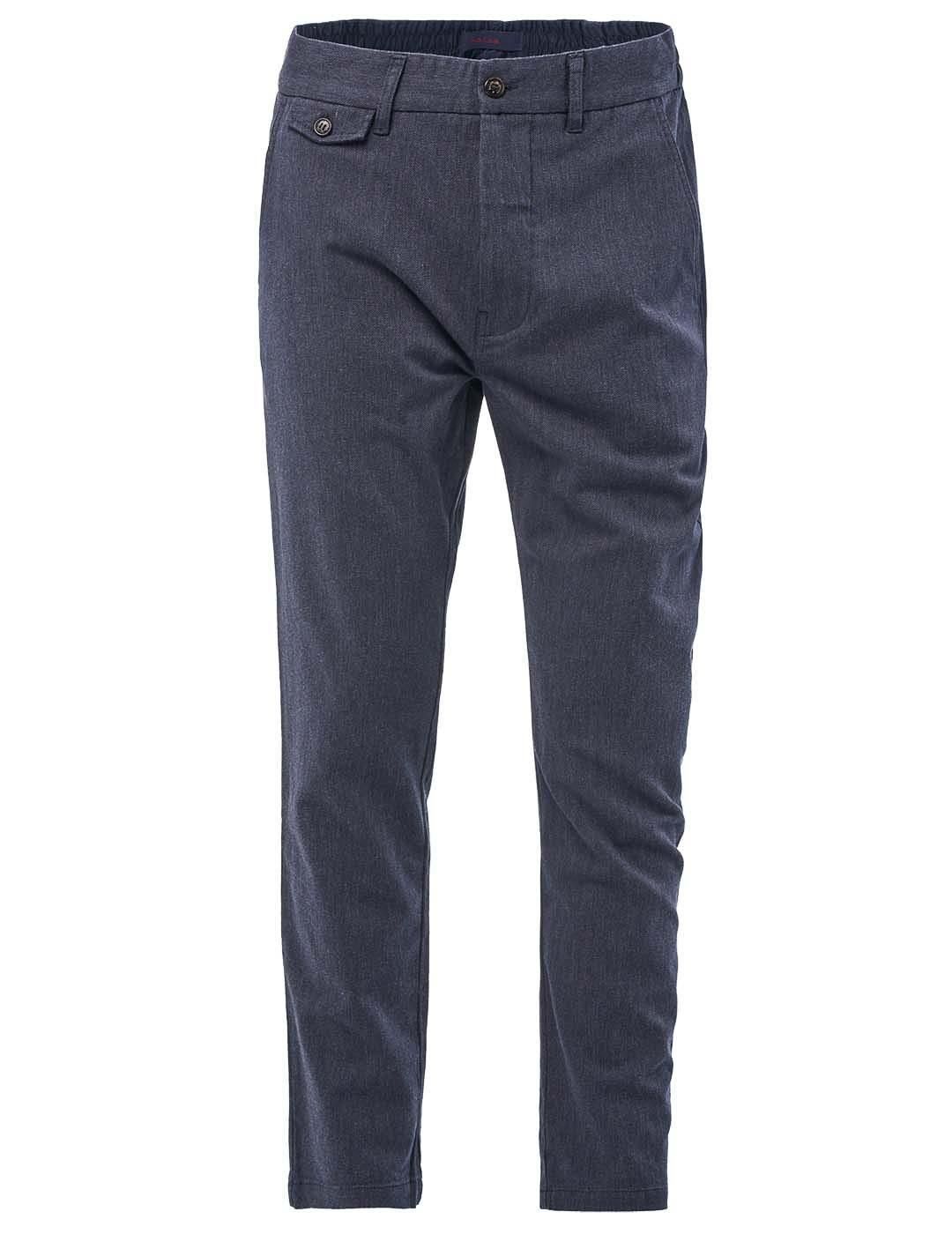 Pantalones Salsa Jeans Karl Loose Slim Azul - Bicos de Fío