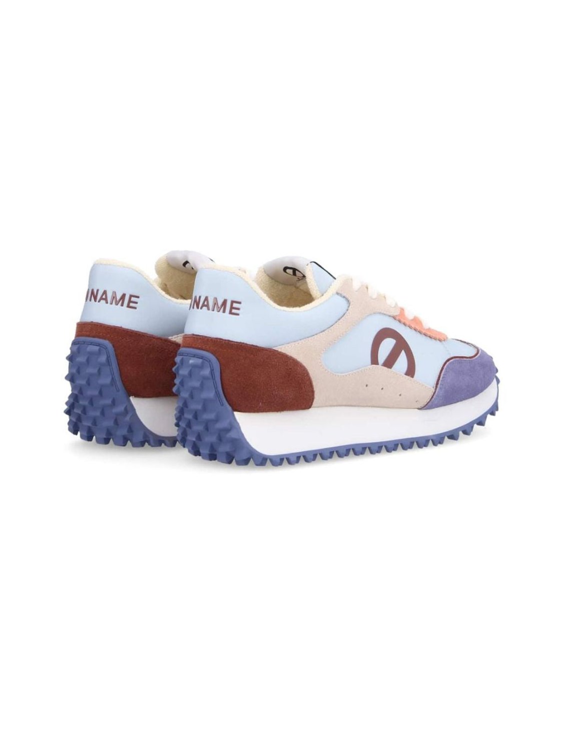 Zapatilla No Name Punky Jogger Azul - Bicos de Fío