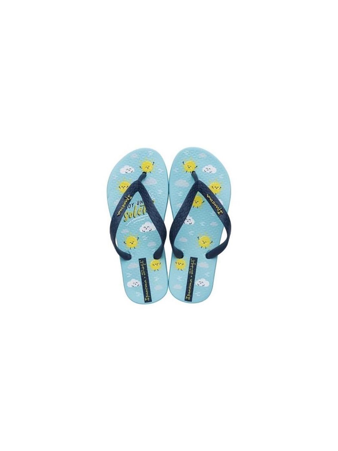 Sandalia infantil Ipanema Mr Wonderful Azul - Bicos de Fío