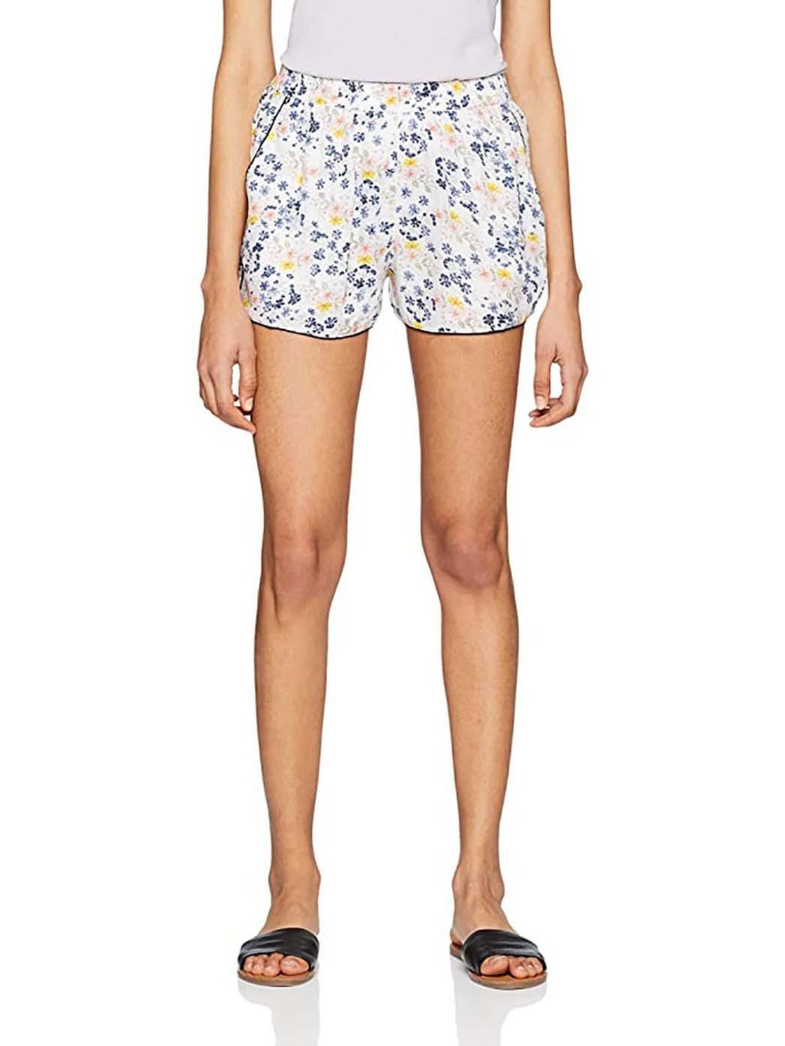 Short BLENDSHE Jenn Estampado Floral - Bicos de Fío