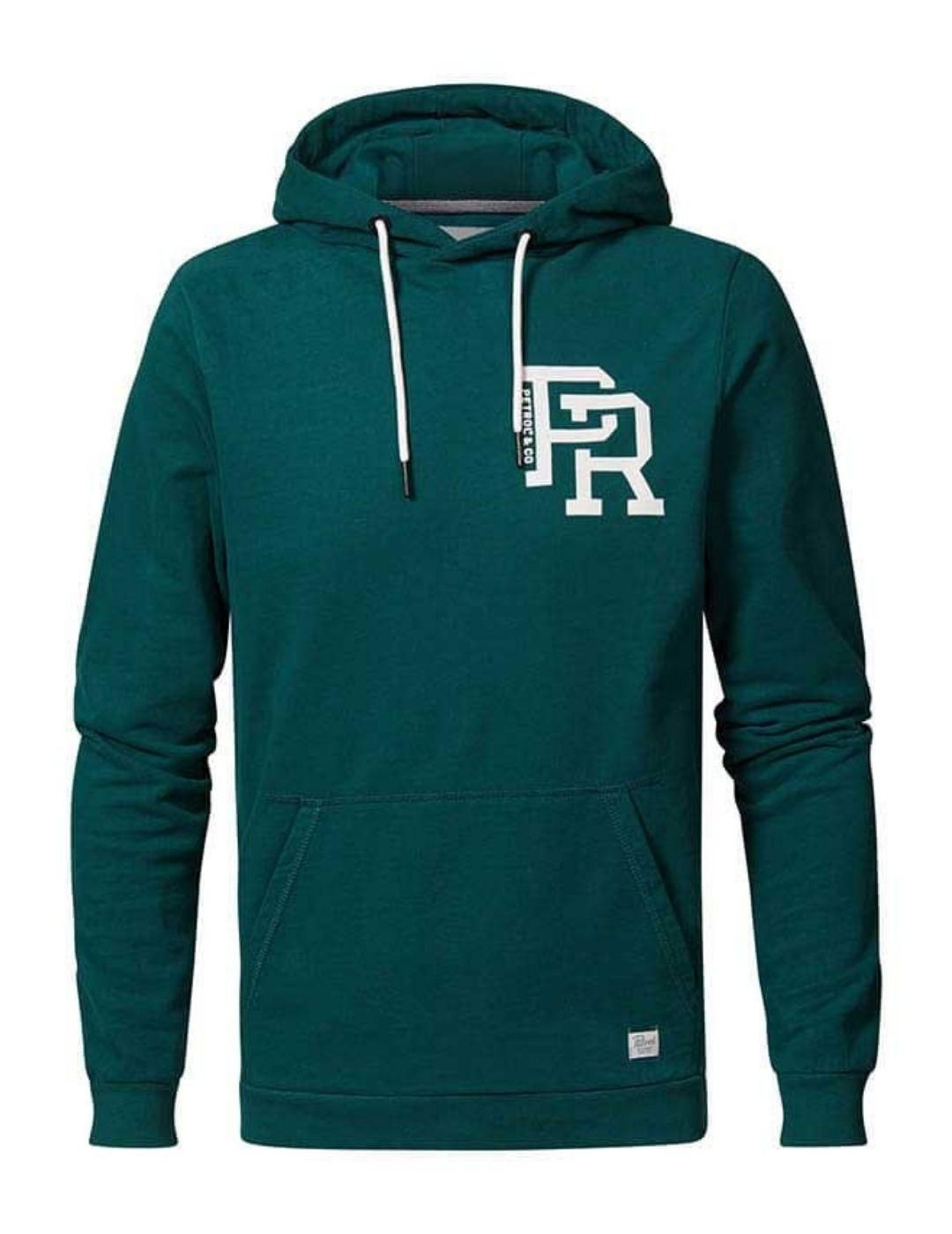 Sudadera capucha Petrol Industries Verde - Bicos de Fío
