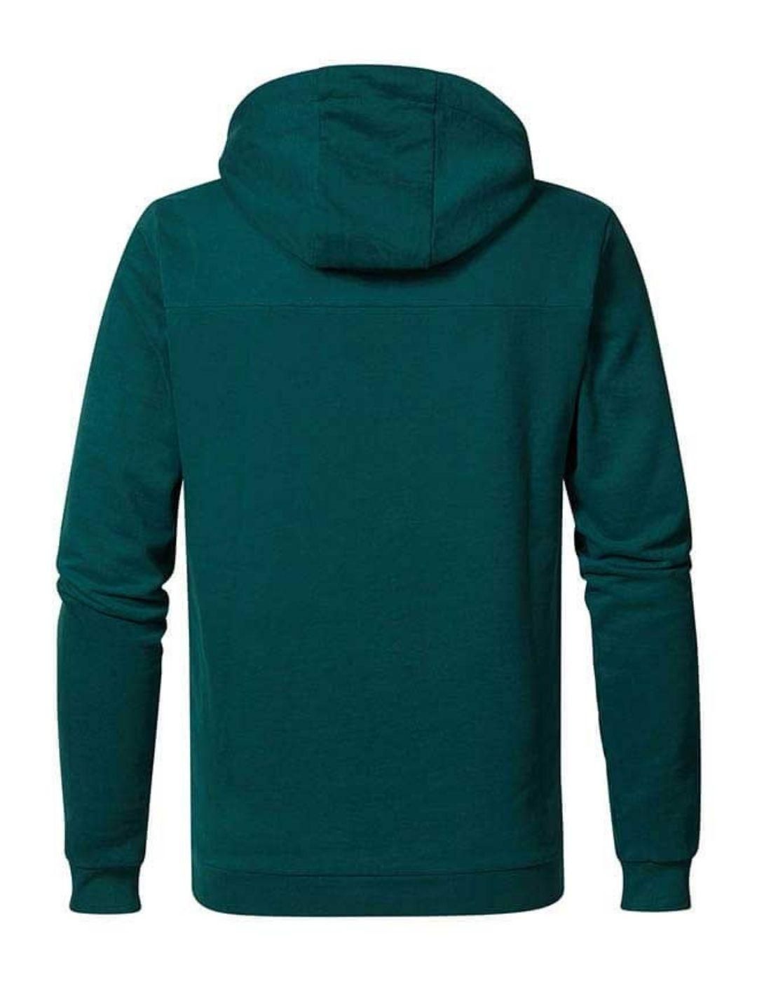 Sudadera capucha Petrol Industries Verde - Bicos de Fío