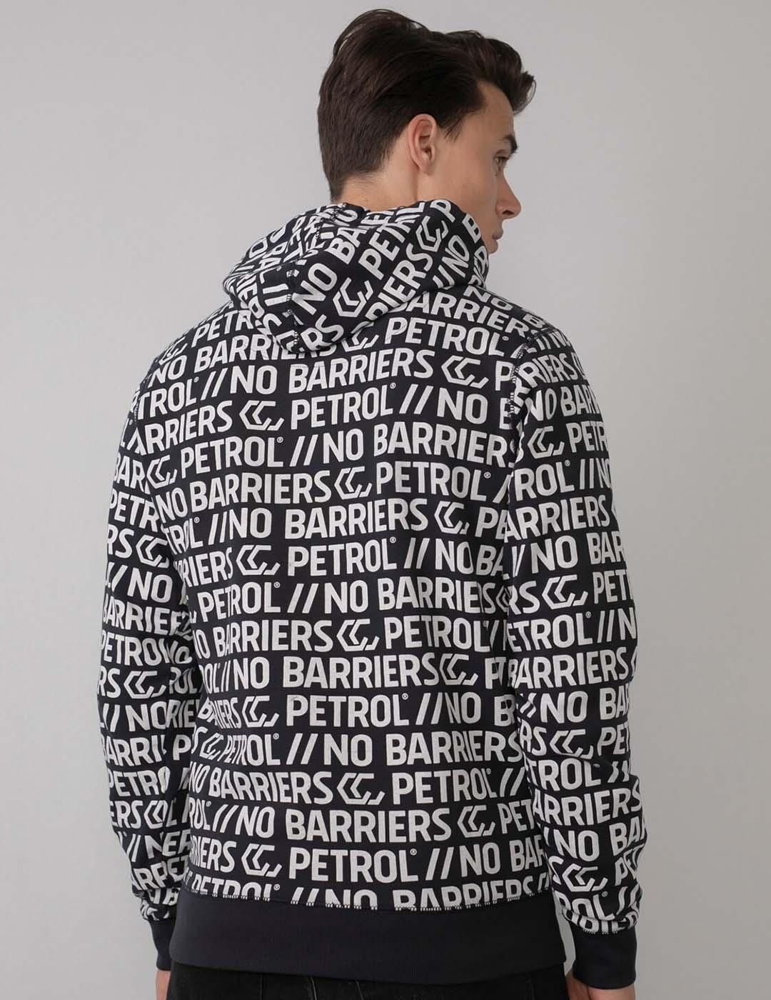 Sudadera con capucha Petrol Industries Print - Bicos de Fío