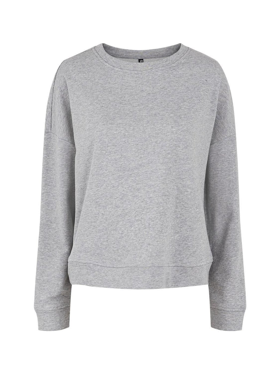 Sudadera Pieces PCChilli Summer LGM Gris - Bicos de Fío
