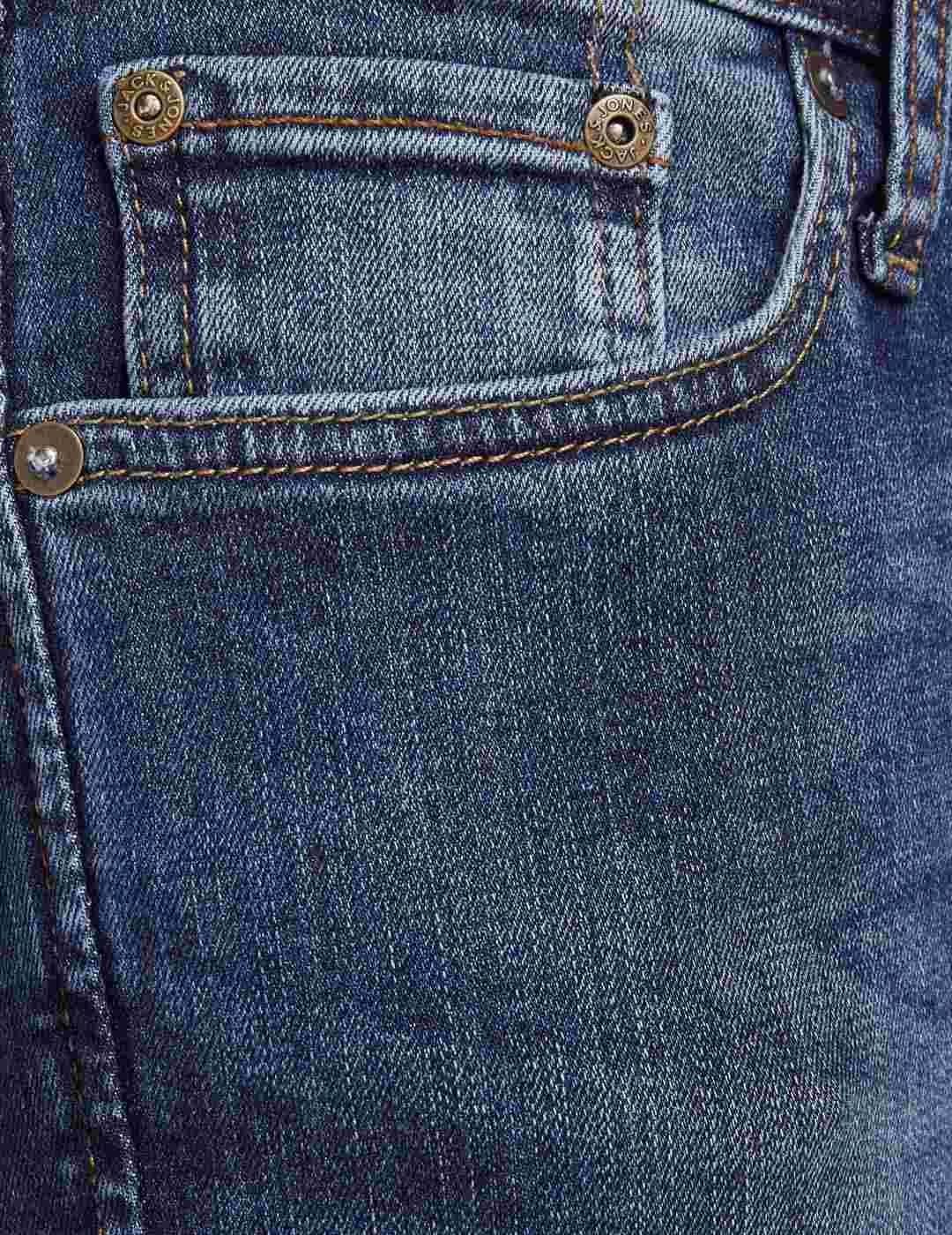 Vaqueros Jack and Jones Liam Skinny AGI005 Azul - Bicos de Fío