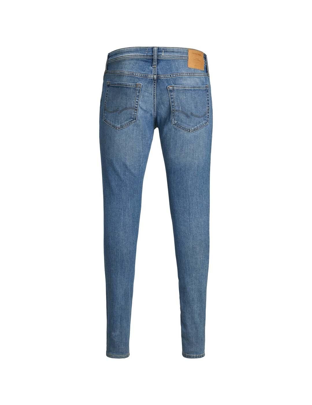 Vaqueros Jack and Jones Tom Skinny AM 815 Azul - Bicos de Fío