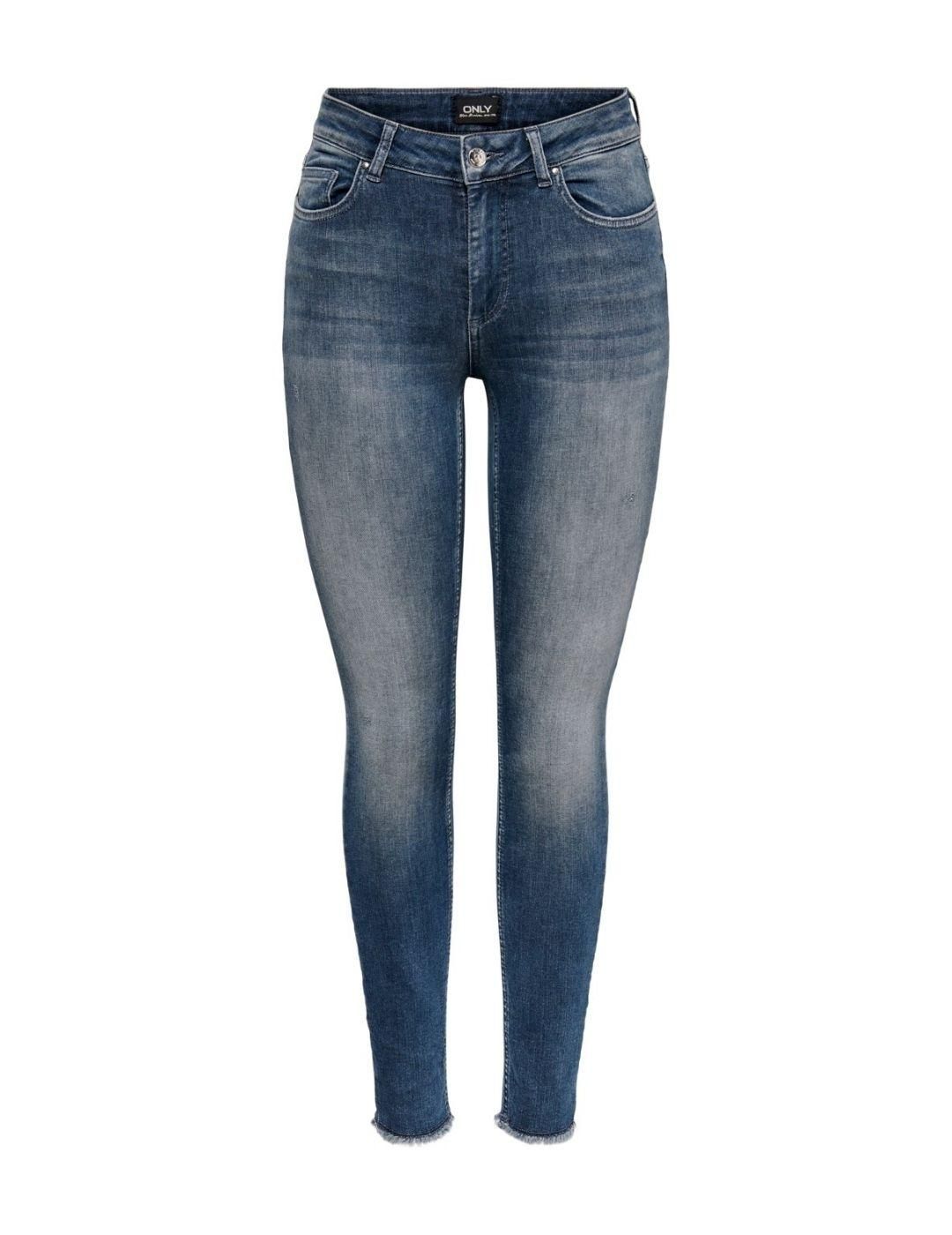 Vaqueros Only Onlblush REA 422 Special Blue Grey - Bicos de Fío