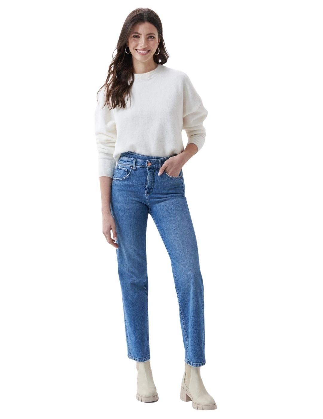 Vaqueros Salsa Jeans Push In Secret Straight - Bicos de Fío