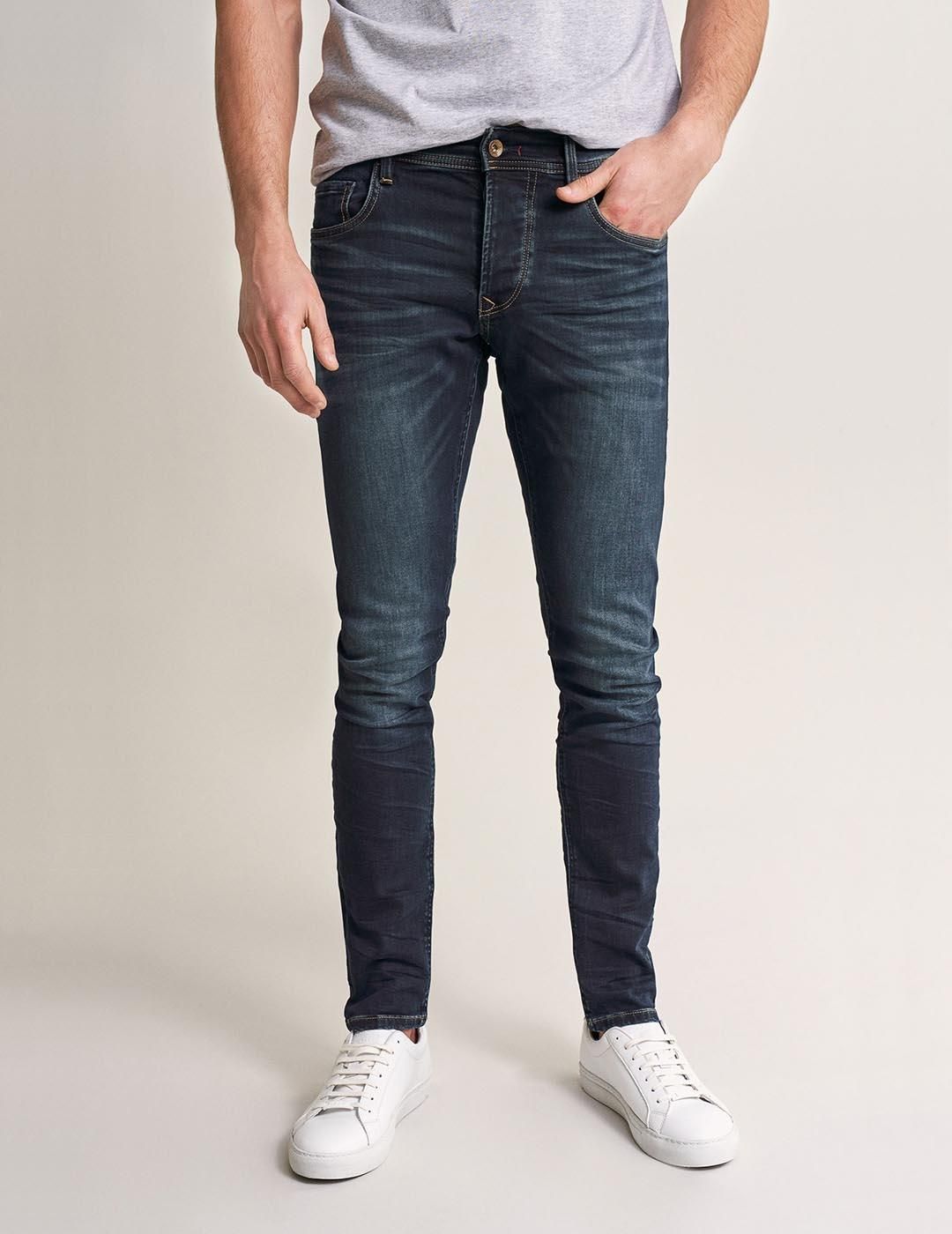 Vaqueros Salsa Jeans Skinny Clash Jogger Azul - Bicos de Fío