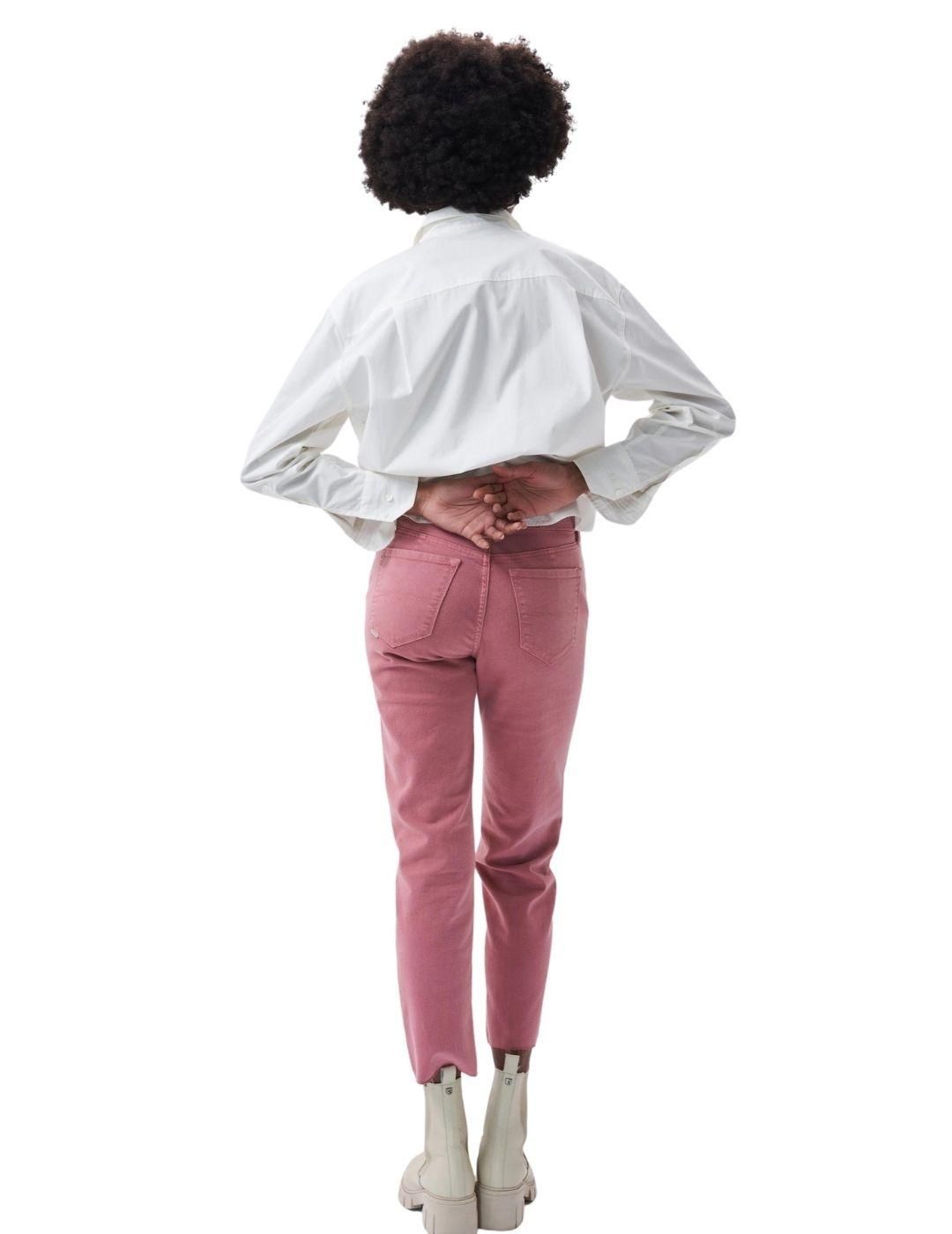 Vaqueros Salsa Jeans True Cropped Slim Rosa - Bicos de Fío