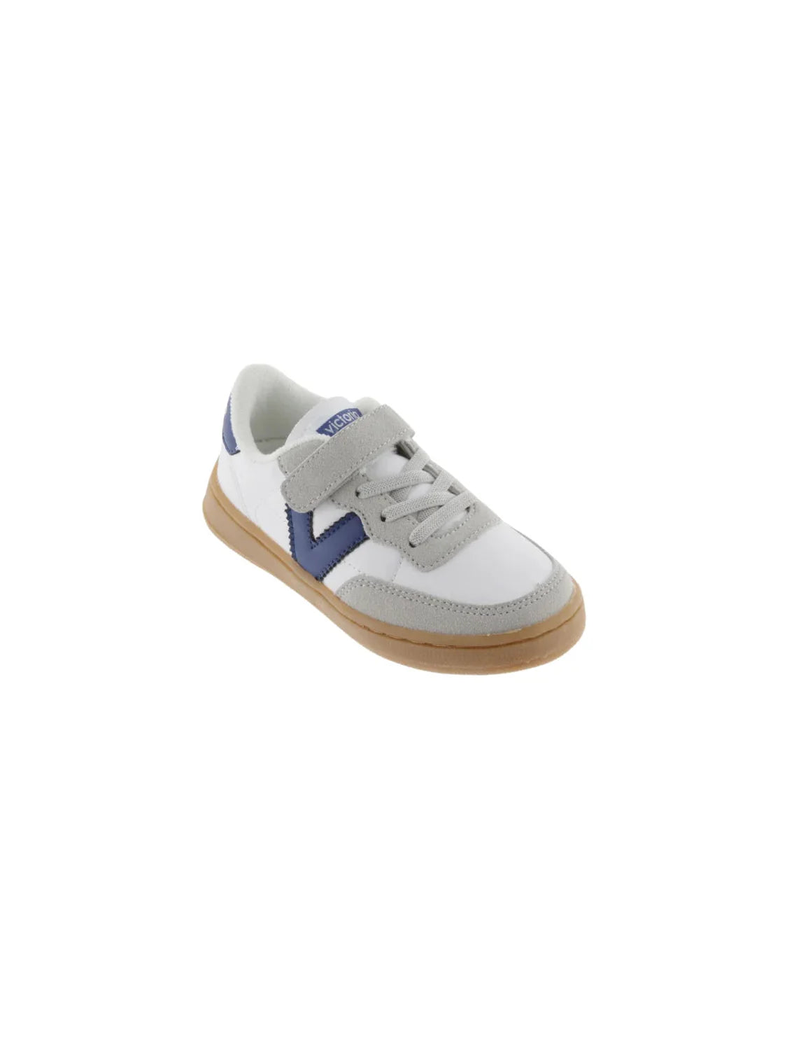 Zapatilla Victoria Oslo Blanco-Azul | Bicos de Fío