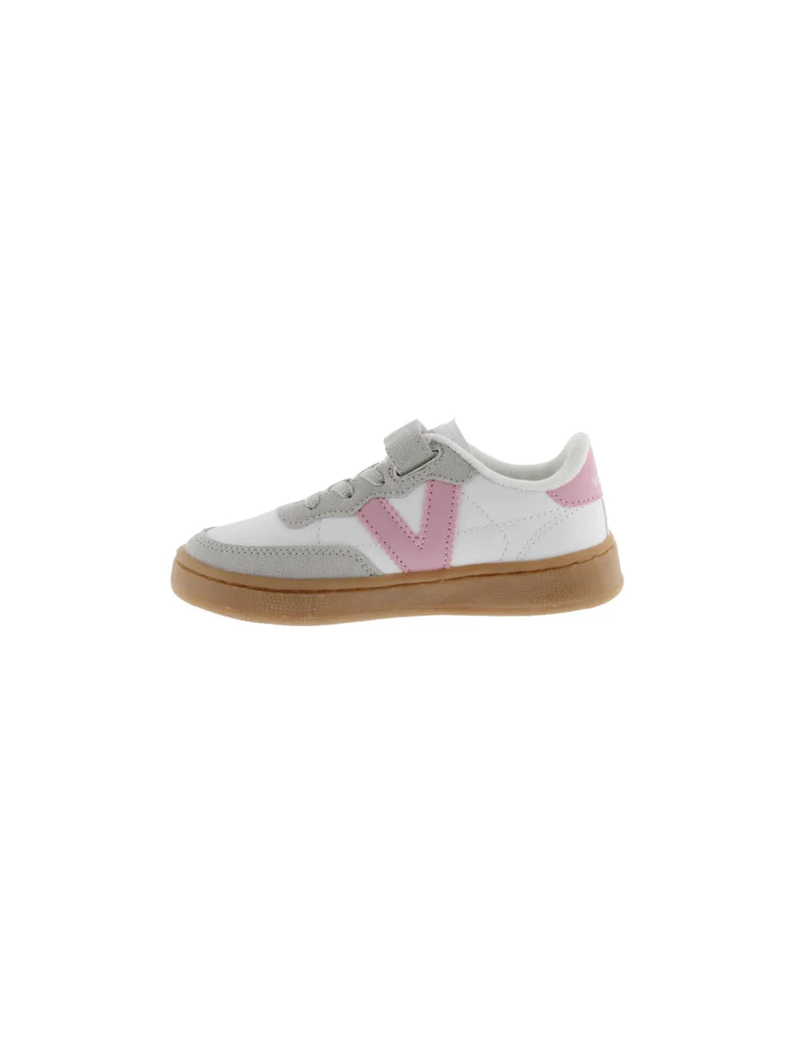 Zapatilla Victoria Oslo Blanco-Rosa | Bicos de Fío