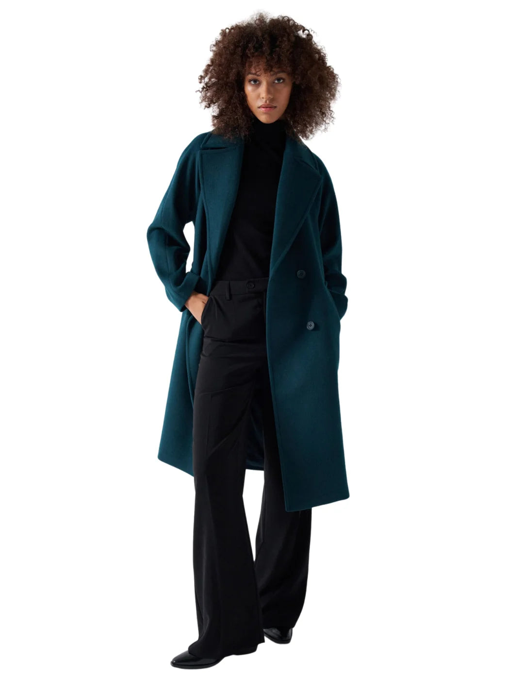 Abrigos de lana mujer deals