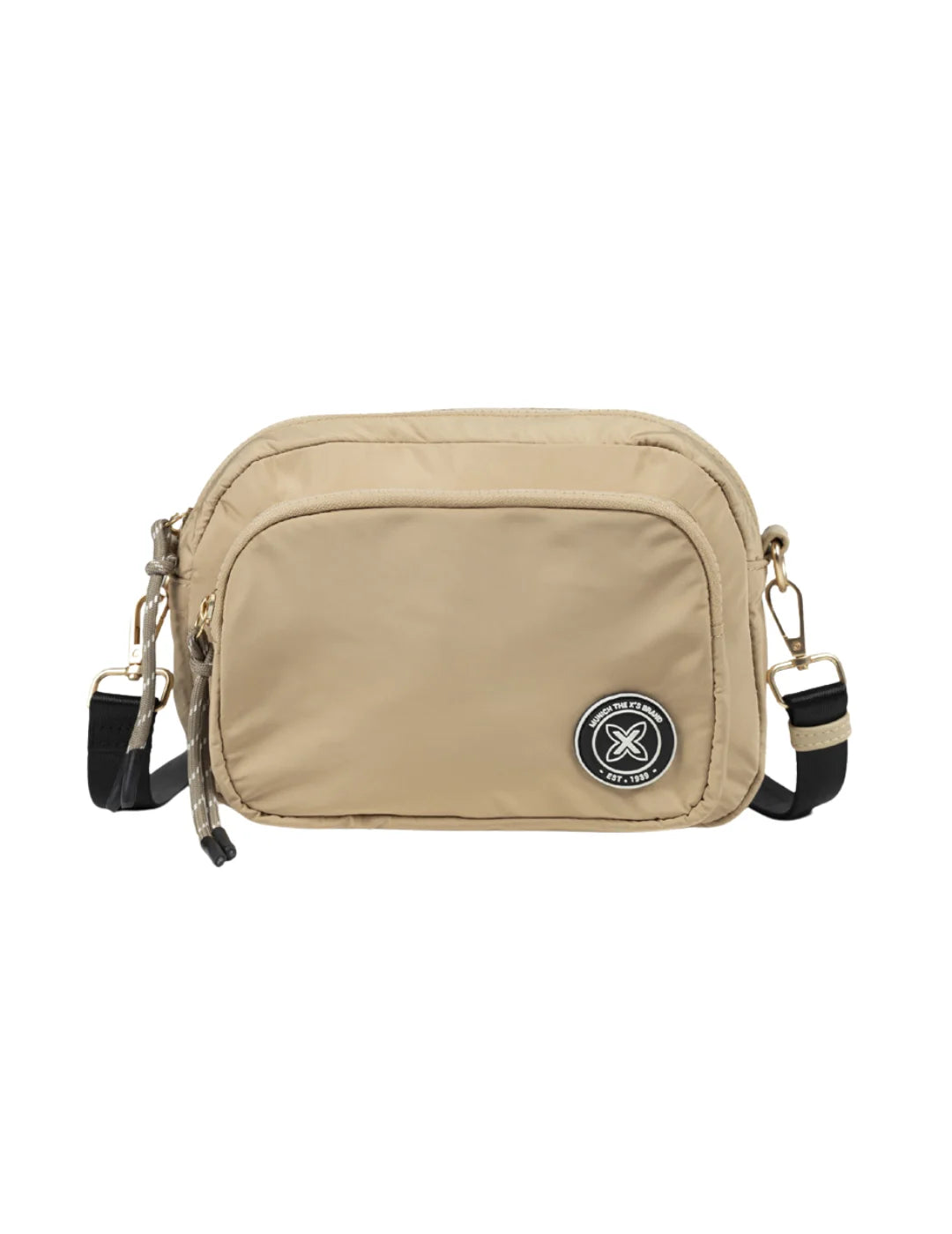 Bolso Bandolera Munich Shallow Beige | Bicos de Fío