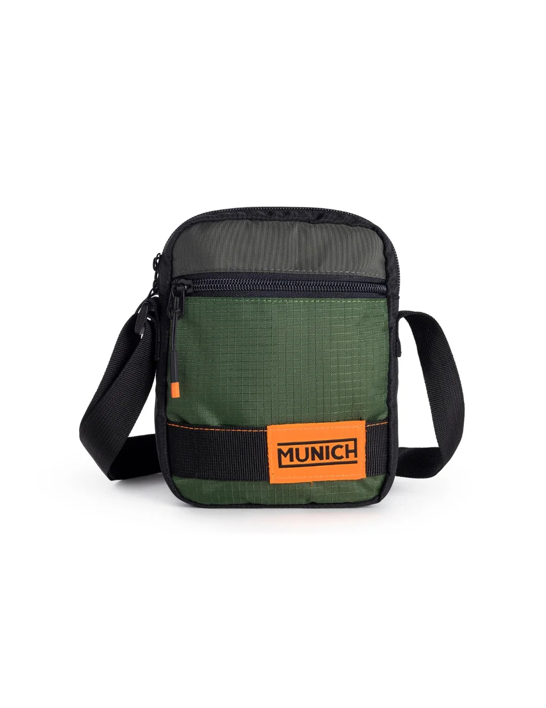 Bandolera Unisex Munich Kick Crossbody Verde | Bicos de Fío